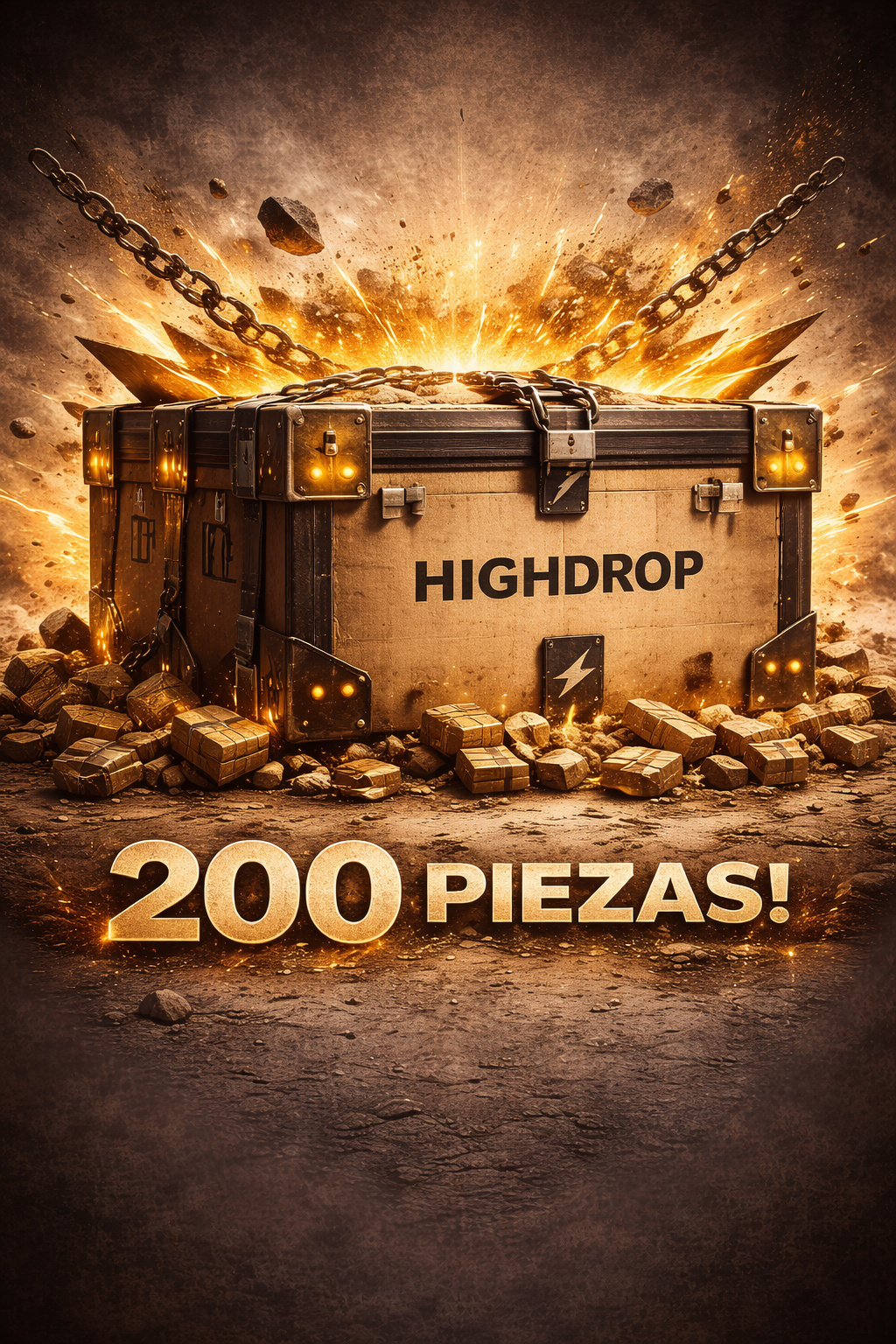 Mayoreo de 200 Piezas